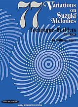 77 VARIATIONS ON SUZUKI MELODIES-VN cover